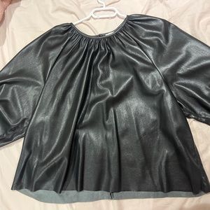 Leather Wilfred Blouse